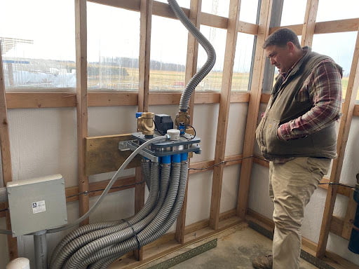 Manure management system installed by Troop Equipment
