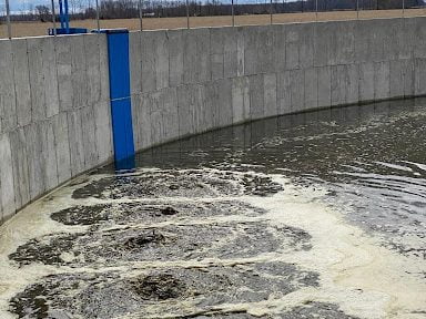 Canadian Installation of Dairy Power slurry management systems