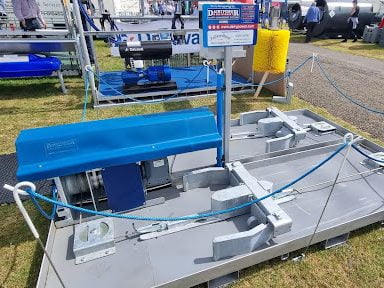 Royal Highland Show 2022 with Fullwoodhead Dairy Supplies Ltd showing model of slurry management systems